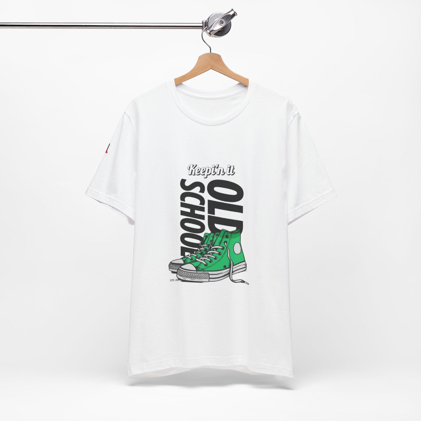 Keepin' It Old School Vintage Sneakers Unisex Classic Crew T-Shirt