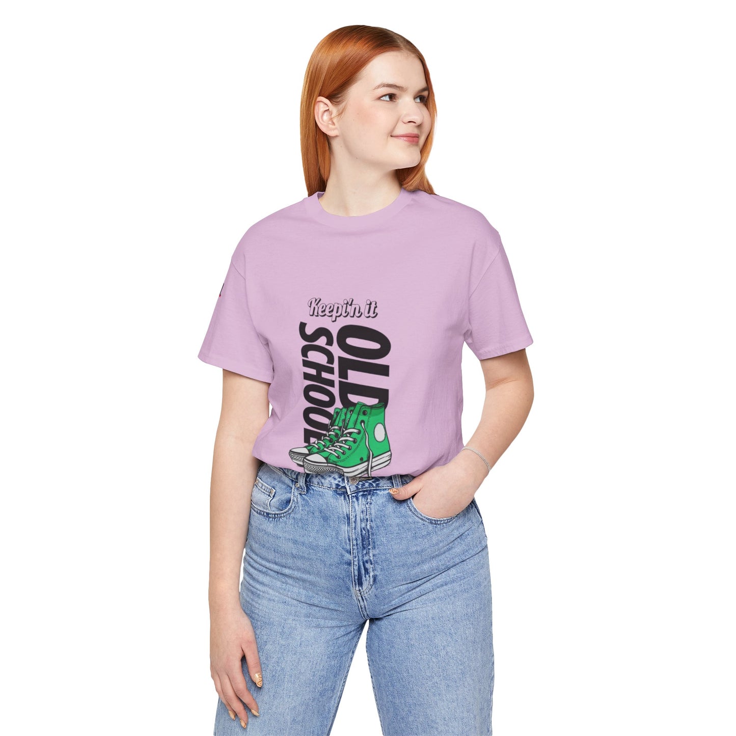 Keepin' It Old School Vintage Sneakers Unisex Classic Crew T-Shirt