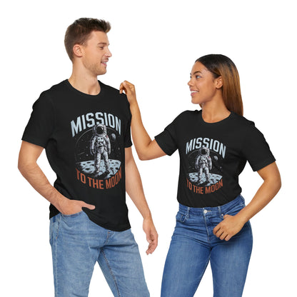 Mission to the Moon Astronaut Unisex Oversized Classic T-Shirt