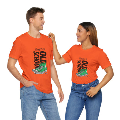 Keepin' It Old School Vintage Sneakers  Unisex Classic Crew T-Shirt