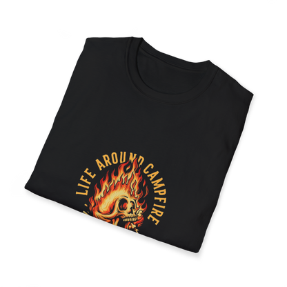 Life Around Campfire | Unisex Classic Crew T-Shirt