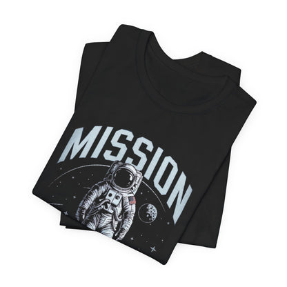 Mission to the Moon Astronaut Unisex Oversized Classic T-Shirt