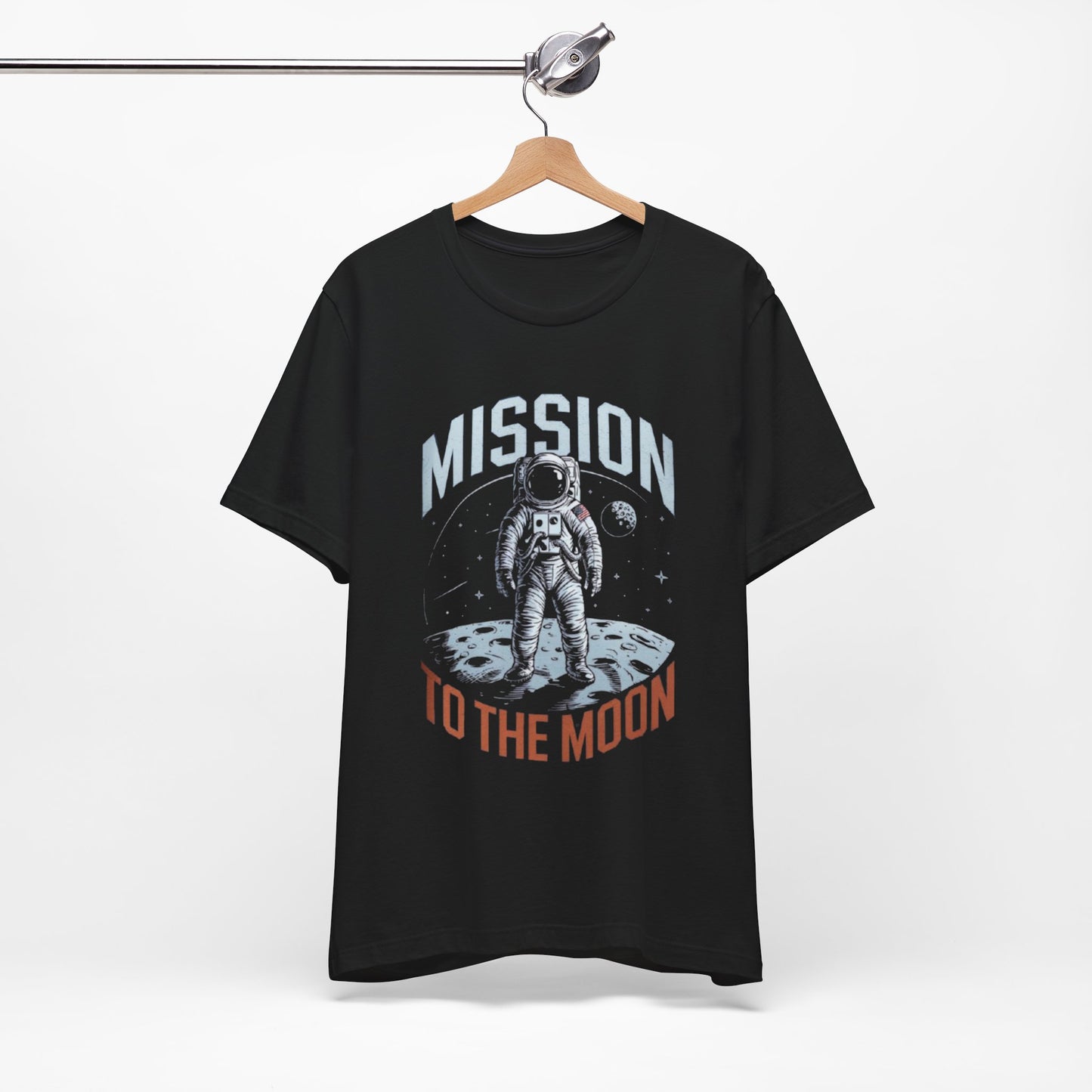 Mission to the Moon Astronaut Unisex Oversized Classic T-Shirt