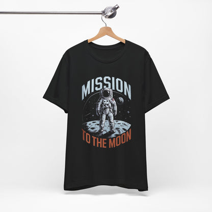 Mission to the Moon Astronaut Unisex Oversized Classic T-Shirt