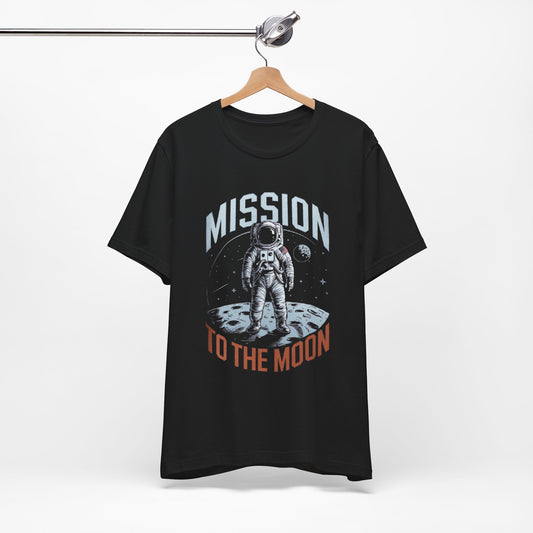 Mission to the Moon Astronaut Unisex Oversized Classic T-Shirt