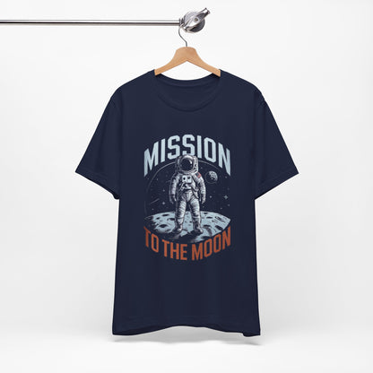 Mission to the Moon Astronaut Unisex Oversized Classic T-Shirt