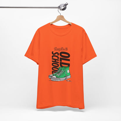 Keepin' It Old School Vintage Sneakers  Unisex Classic Crew T-Shirt