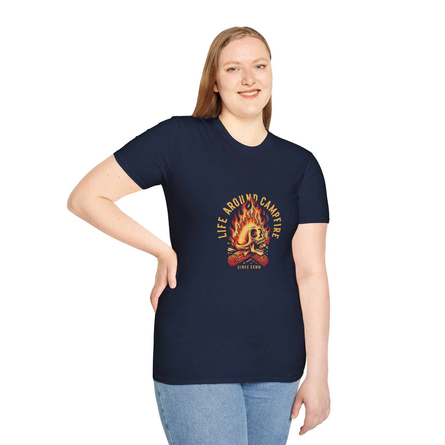 Life Around Campfire | Unisex Classic Crew T-Shirt