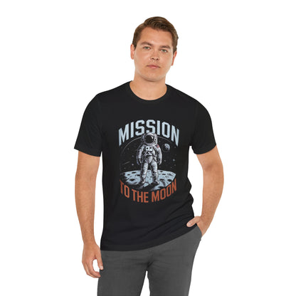 Mission to the Moon Astronaut Unisex Oversized Classic T-Shirt