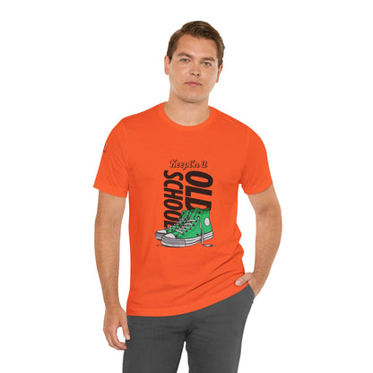 Keepin' It Old School Vintage Sneakers  Unisex Classic Crew T-Shirt