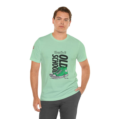 Keepin' It Old School Vintage Sneakers  Unisex Classic Crew T-Shirt