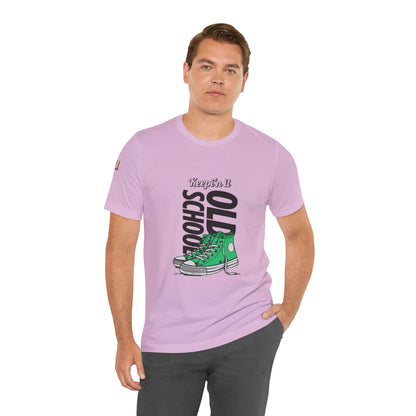 Keepin' It Old School Vintage Sneakers  Unisex Classic Crew T-Shirt