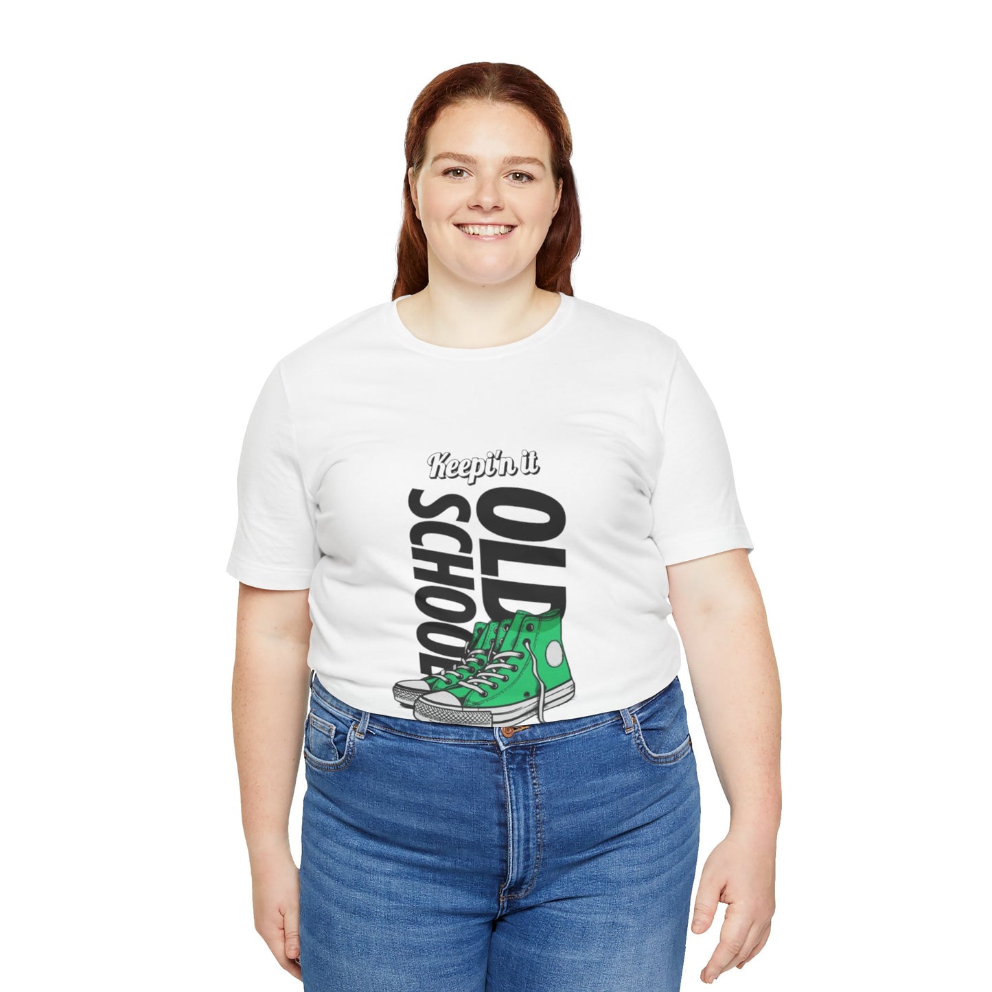 Keepin' It Old School Vintage Sneakers  Unisex Classic Crew T-Shirt
