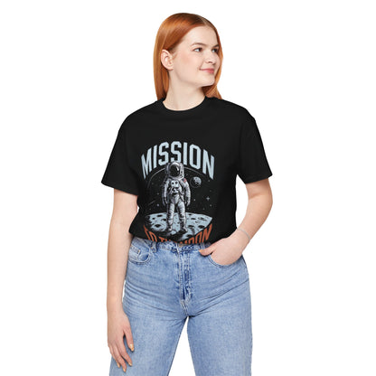Mission to the Moon Astronaut Unisex Oversized Classic T-Shirt