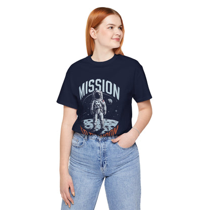 Mission to the Moon Astronaut Unisex Oversized Classic T-Shirt